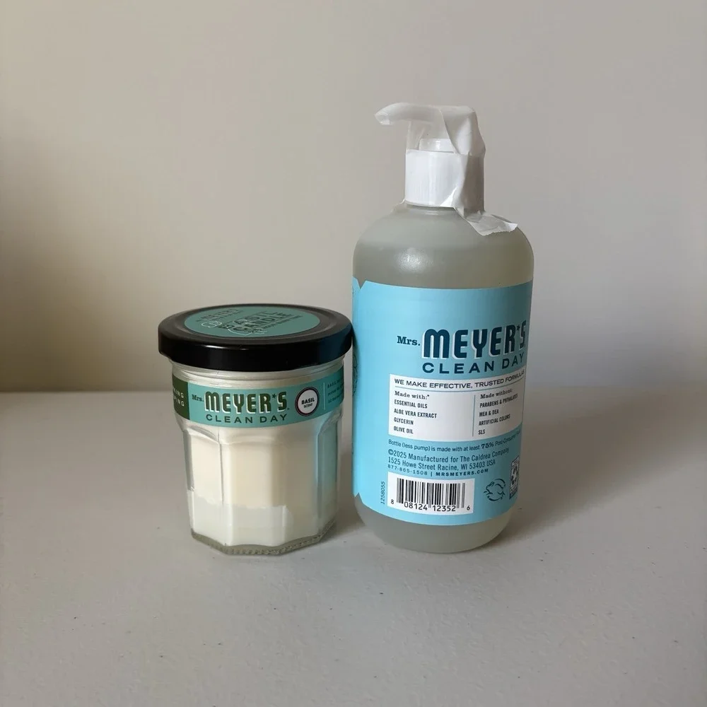 Mrs. Meyer's Clean Day 12.5 Oz.Dewdrop Liquid Hand Soap & Candle